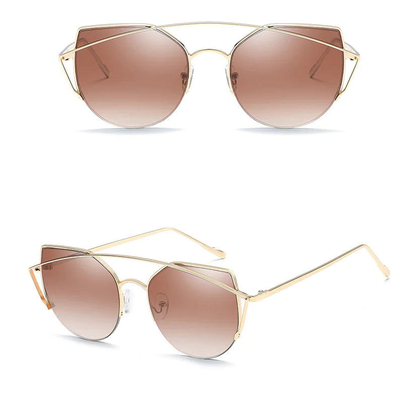 Sunglasses with Metal Frame
