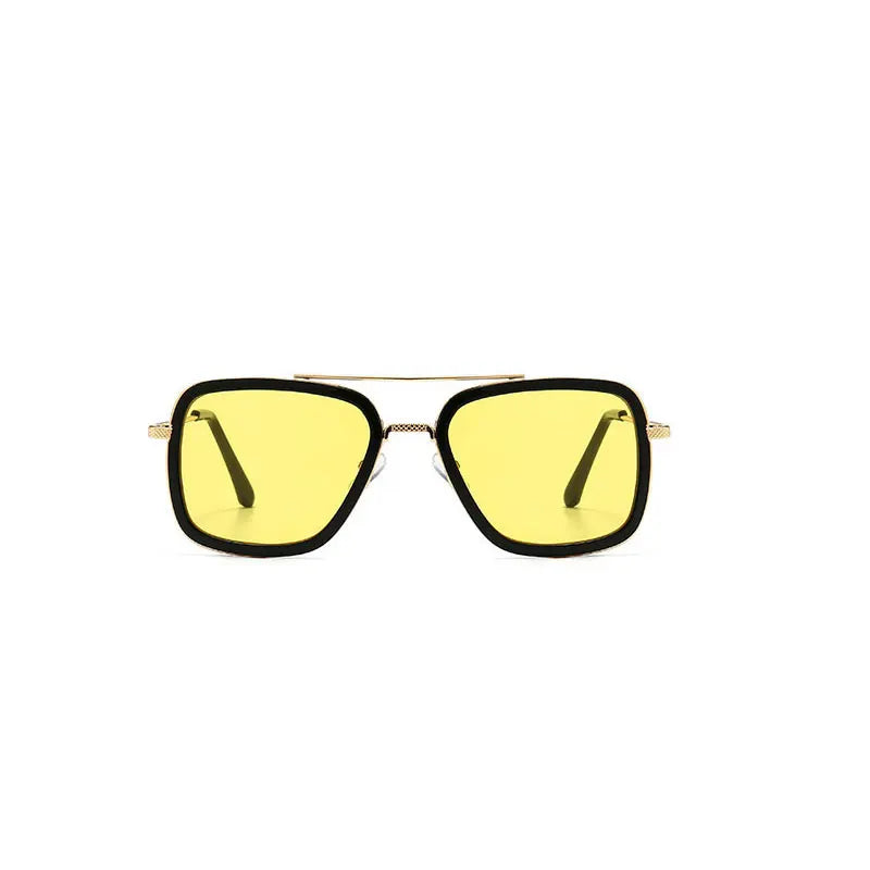 Sun Glasses Steampunk For Kid Boys Metallic Frame Sunglasses Popular Fashionable Sunglasses hip hop Sunglasses For Children