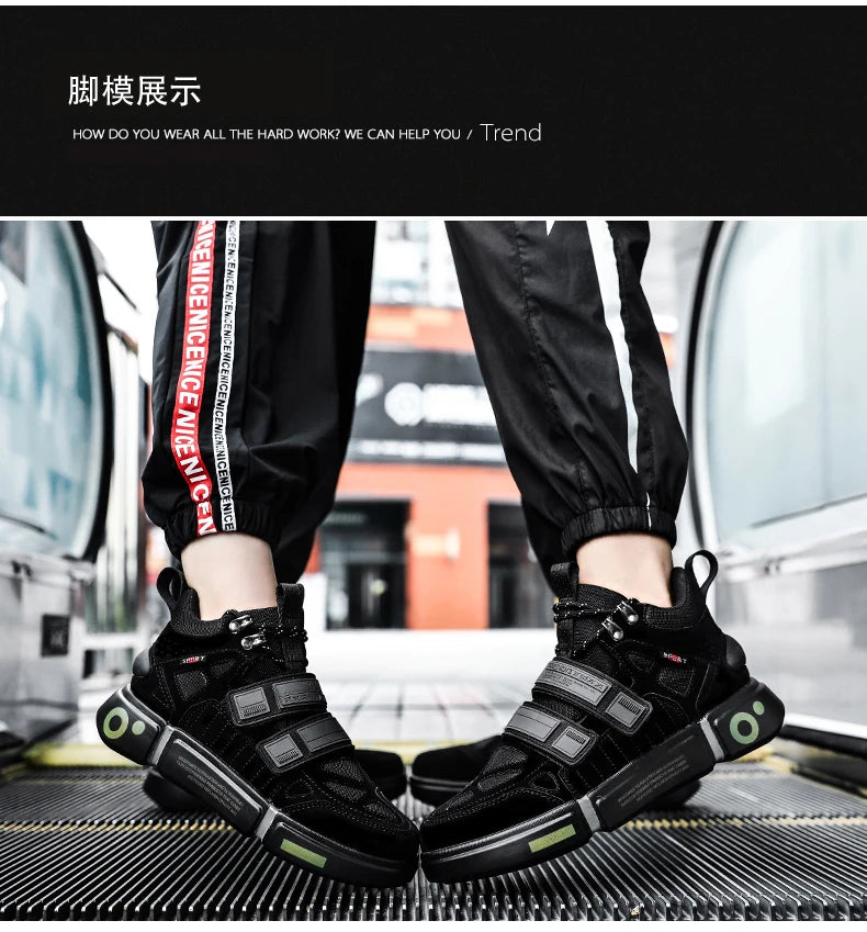 Men Sneakers Outdoor Breathable Thick Sole Running Shoes for Men Sports Shoes Comfortable Couples Sneaker Size 36-45 Zapatillas