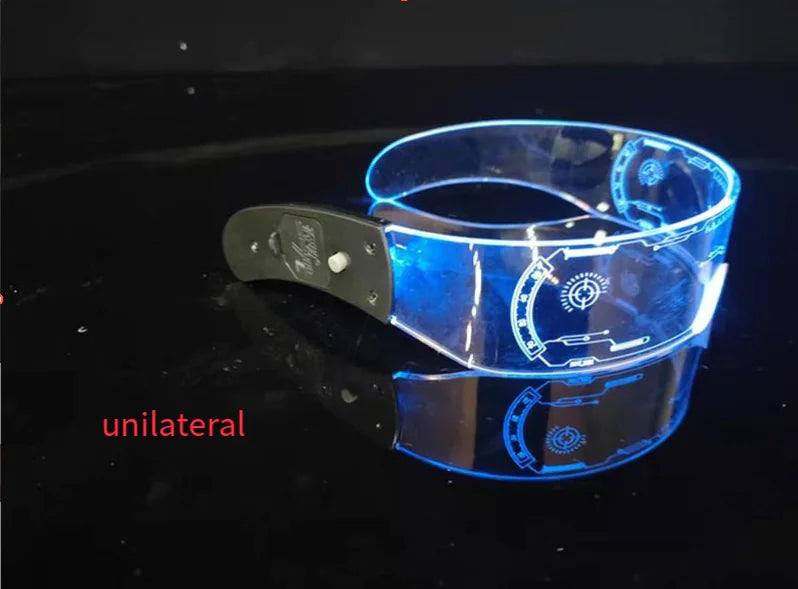 Colorful LED Bouncing Disco Glasses for Parties