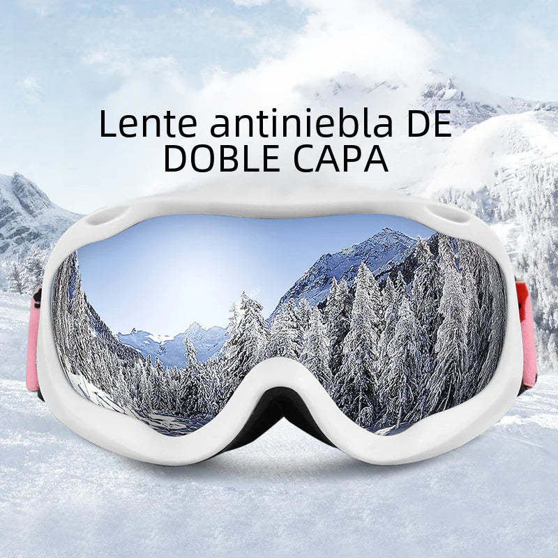 New Full Frame Ski Goggles with Dual Anti-Fog Design