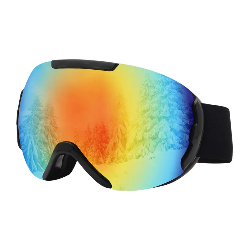 Dual-Layer Anti-Fog Ski Goggles for Men and Women
