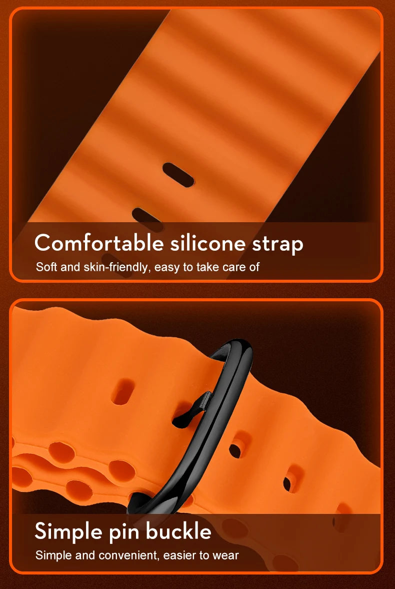 DANIEL GORMAN Magnetic Bead Pointers Quartz Watch for Men Military Sport Waterproof Luminous Wristwatch with Red Strap DG0788