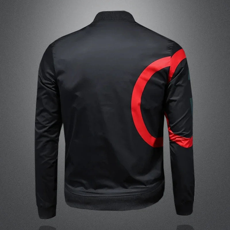 New Spring and Autumn Round Neck Baseball Jacket Men's Jacket Luxury Fashion Designer Casual Slim fit Coat  bomber jacket men