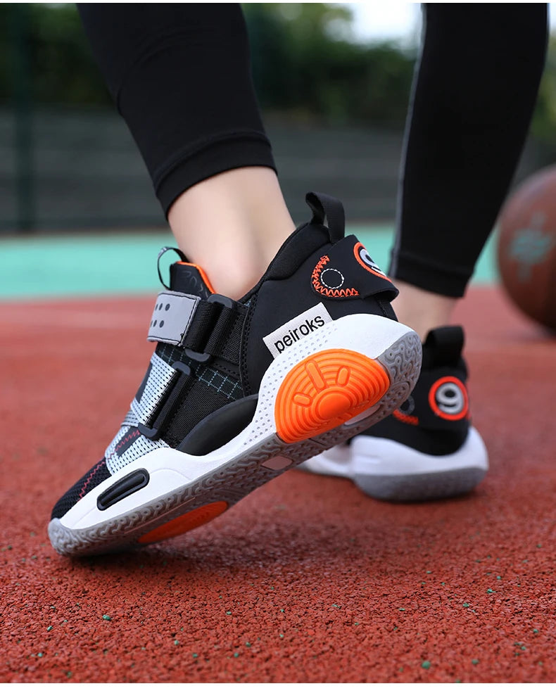 New Brand Children's Basketball Shoes For Boys Girls Non-slip Kids Sport Shoes Lightweight Outdoor Sneakers Trainers Footwear
