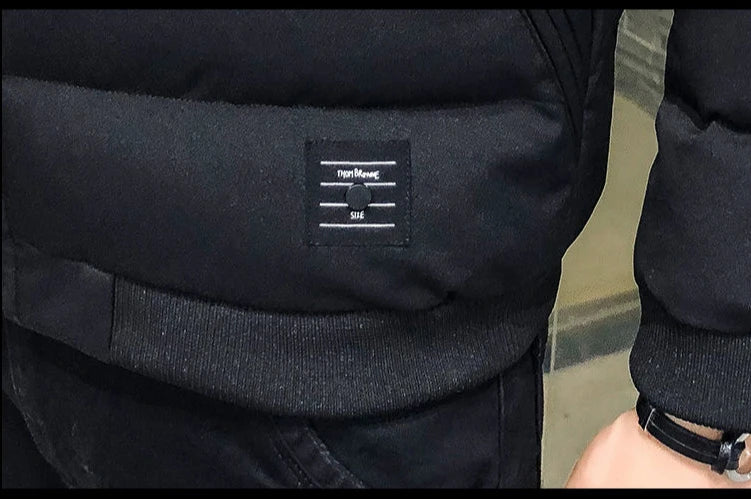 Baseball Jacket Man Warm Winter Quilted Padded Coat for Men Thick Luxury Padding Stylish Korean Reviews Many Casual Cheap Sale