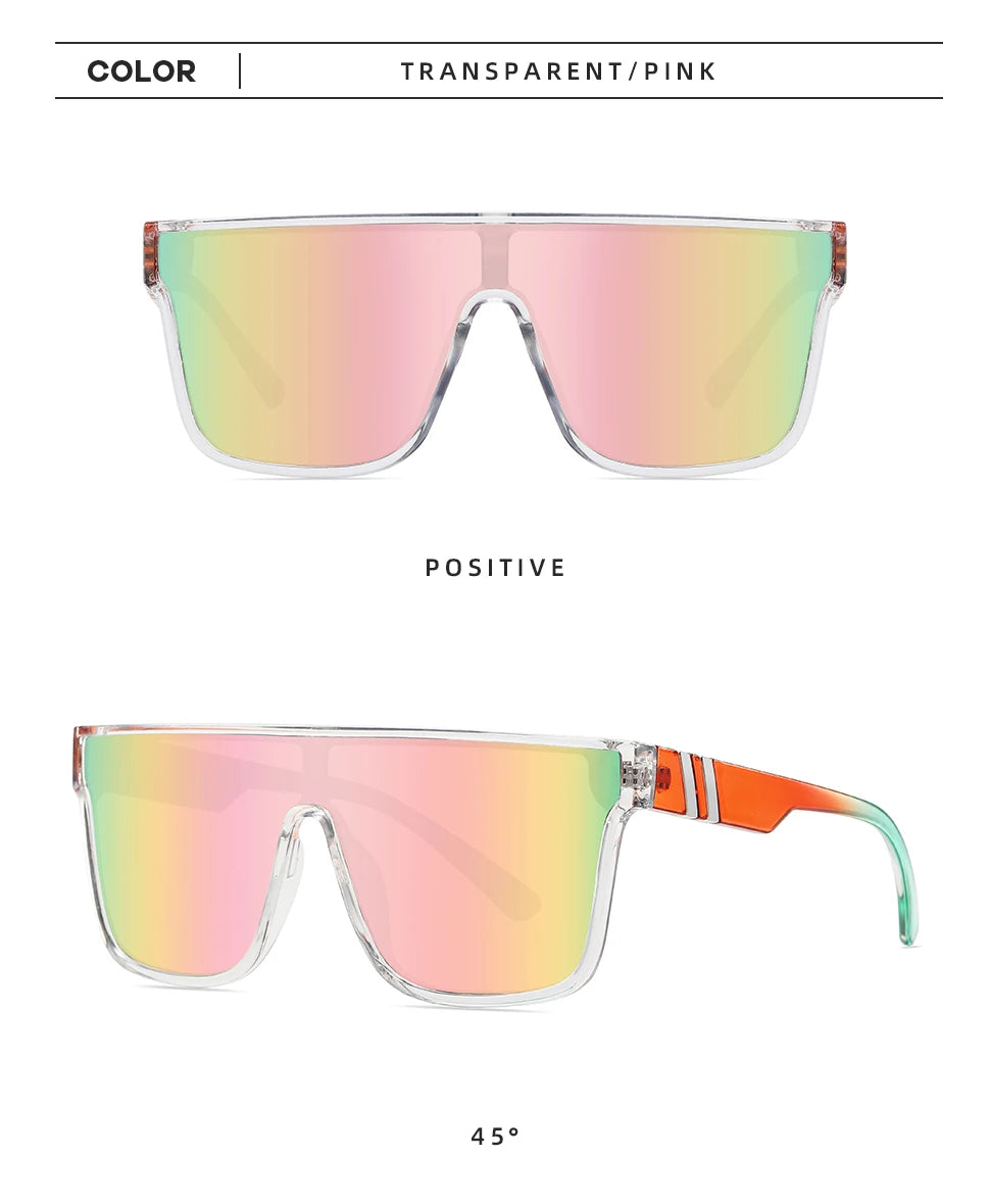 2024 Brand New Fishing Sunglasses Men Women Square Glasses Outdoor Sport Eyewear Driving Shades Male Sun Goggles