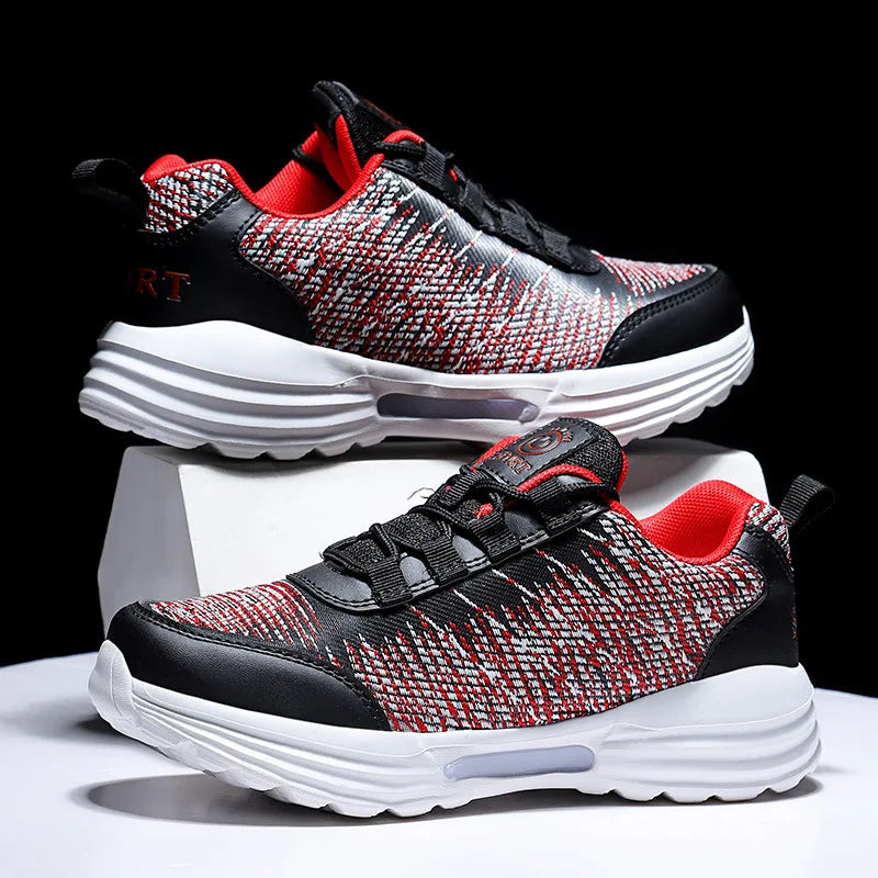 Men Fashion LED Shoes Light Up Sneakers USB Recharging Fiber OPTIC Cloth Elastic Sole Glowing Luminous Flashing Casual Shoes