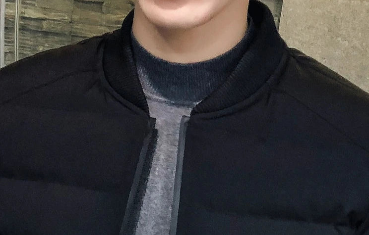 Baseball Jacket Man Warm Winter Quilted Padded Coat for Men Thick Luxury Padding Stylish Korean Reviews Many Casual Cheap Sale