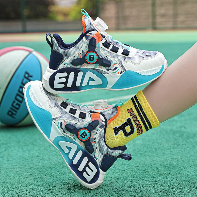 Children's Sports Shoes Flat Outdoor Sports Lightweight Casual Footwear Wear-resistant Comfortable Running Shoes for Kids