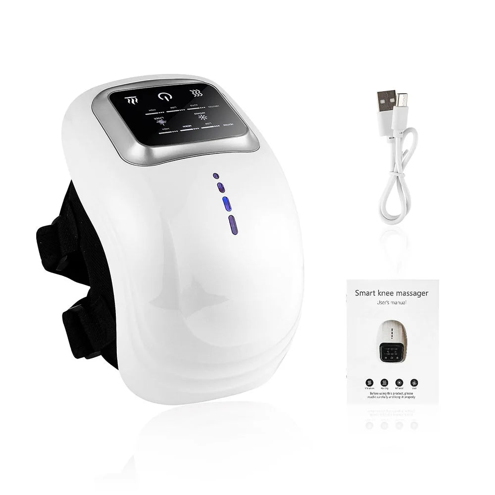 foreverlily Smart Cordless Knee Massager Vibration Air Pressure Knee Relaxing Massage Electric Elbow Shoulder Knee masajeador