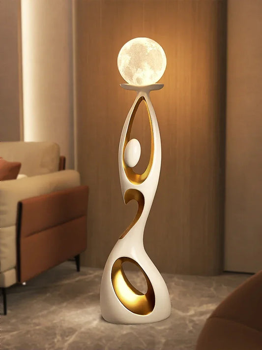 Creative Home Decor Abstract Dancing Figures Light Luxury Living Room Porch Decoration Sculpture Modern Nordic Indoor Ornaments