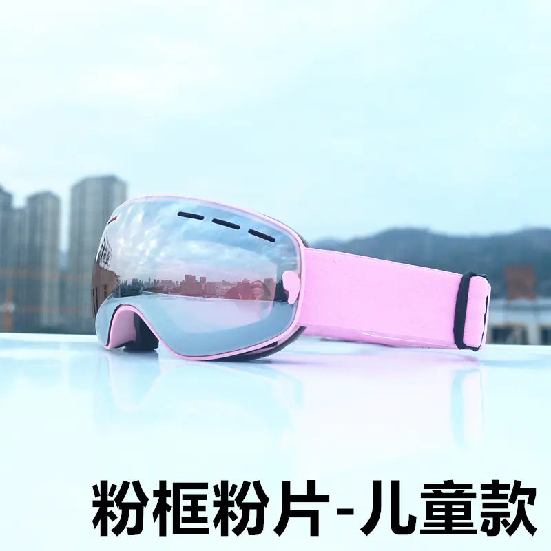 REVO Coated Large Spherical Lens Ski Goggles HX18