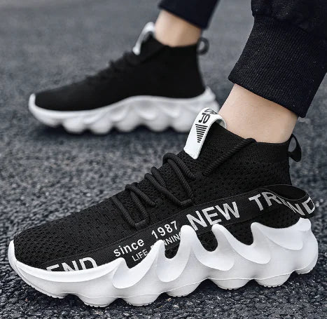 Men's Stylish High-Top Breathable Sock Sneakers