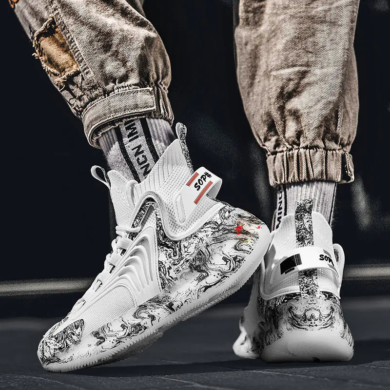 Men's High-Top Basketball Shoes AJ1 Air Force One