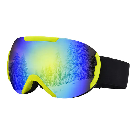 Dual-Layer Anti-Fog Ski Goggles for Men and Women