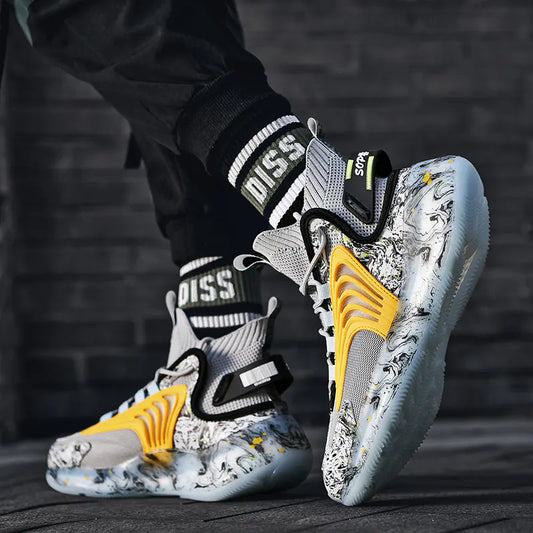 Men's High-Top Basketball Shoes AJ1 Air Force One