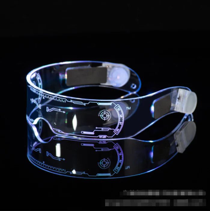 Colorful LED Bouncing Disco Glasses for Parties