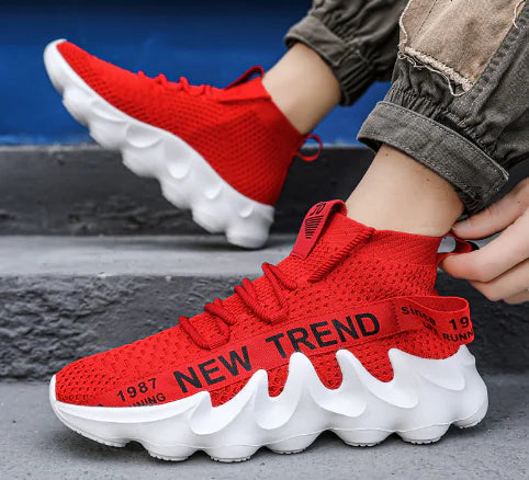 Men's Stylish High-Top Breathable Sock Sneakers