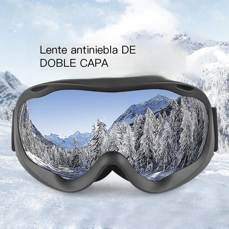 New Full Frame Ski Goggles with Dual Anti-Fog Design