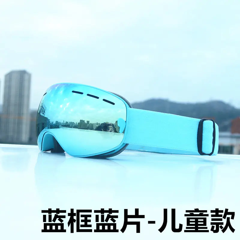 REVO Coated Large Spherical Lens Ski Goggles HX18