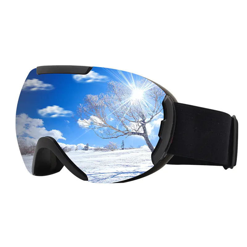 Dual-Layer Anti-Fog Ski Goggles for Men and Women