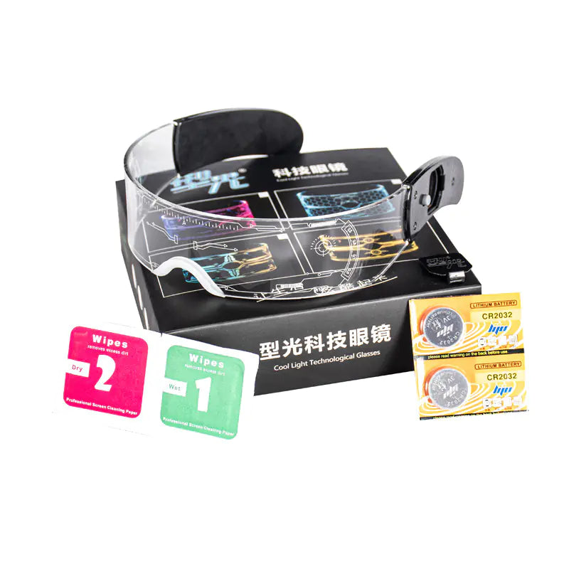 Colorful LED Bouncing Disco Glasses for Parties