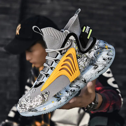 Men's High-Top Basketball Shoes AJ1 Air Force One