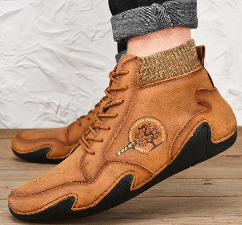 Leather Sports Socks Shoes