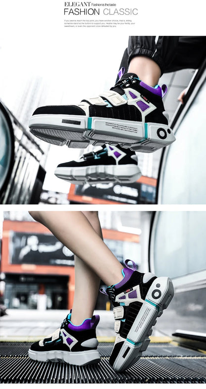 Men Sneakers Outdoor Breathable Thick Sole Running Shoes for Men Sports Shoes Comfortable Couples Sneaker Size 36-45 Zapatillas