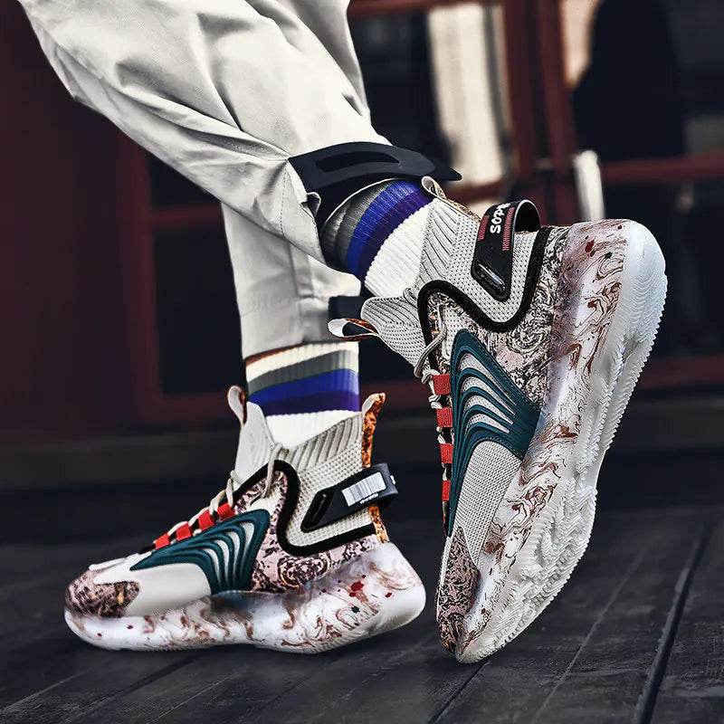 Men's High-Top Basketball Shoes AJ1 Air Force One