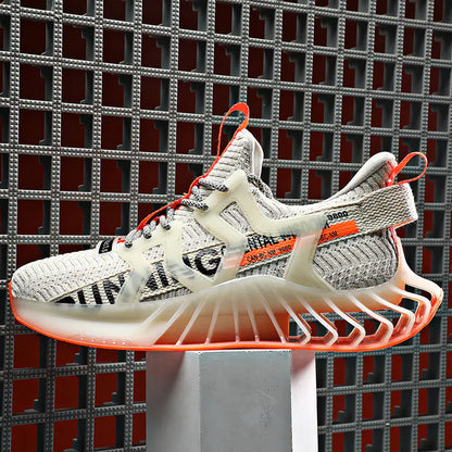 Men's Summer Breathable Running Shoes - Fashionable Style