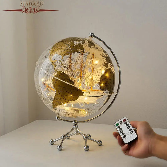 Earth Ornament Vintage Home Decoration School Geography Teaching Supplies Office Desk Accessories Luxury Room Decoration Gift