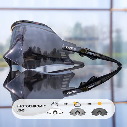 Kapvoe Cycling Sunglasses UV400 Protect Men Bike Sunglasses MTB Eyewear Outdoor Sport Goggles Bike Glasses Oculos De Ciclismo