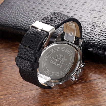 Classic Watch Men Top Brand Luxury Gold Steel Band Large Dial Quartz Wristwatches Man Male Clock Relogio Masculino Drop Shipping