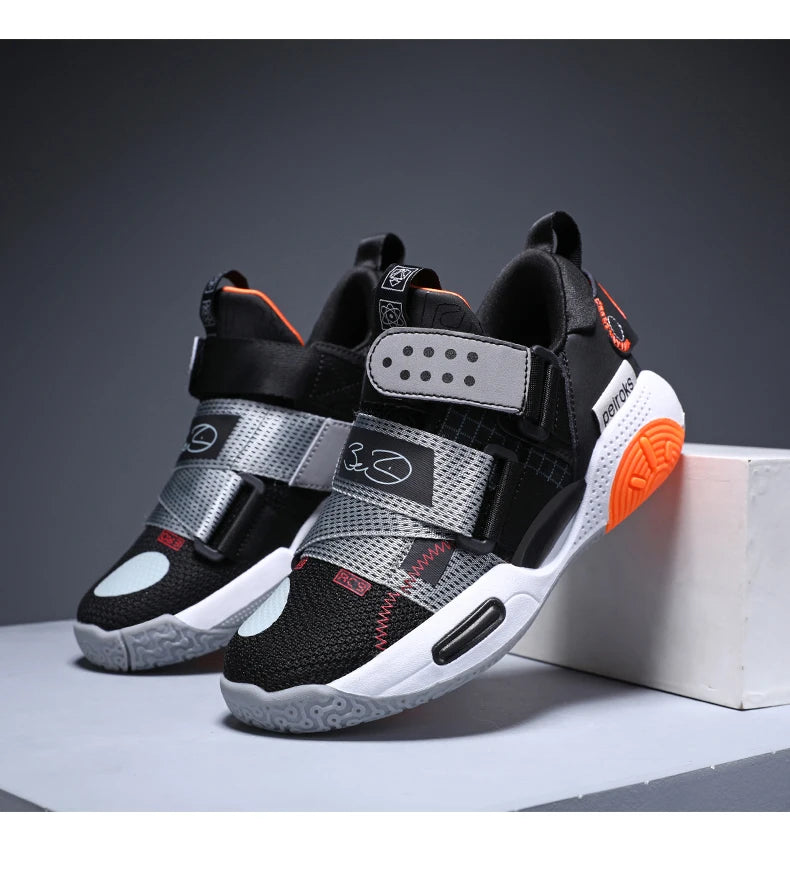 New Brand Children's Basketball Shoes For Boys Girls Non-slip Kids Sport Shoes Lightweight Outdoor Sneakers Trainers Footwear