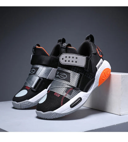 New Brand Children's Basketball Shoes For Boys Girls Non-slip Kids Sport Shoes Lightweight Outdoor Sneakers Trainers Footwear