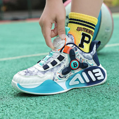 Children's Sports Shoes Flat Outdoor Sports Lightweight Casual Footwear Wear-resistant Comfortable Running Shoes for Kids