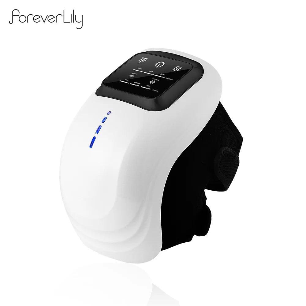foreverlily Smart Cordless Knee Massager Vibration Air Pressure Knee Relaxing Massage Electric Elbow Shoulder Knee masajeador