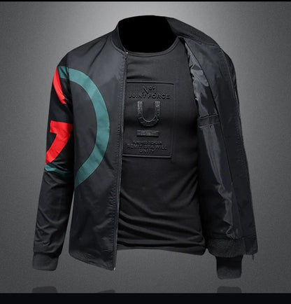 New Spring and Autumn Round Neck Baseball Jacket Men's Jacket Luxury Fashion Designer Casual Slim fit Coat  bomber jacket men