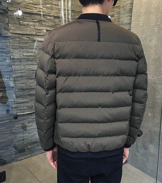 Baseball Jacket Man Warm Winter Quilted Padded Coat for Men Thick Luxury Padding Stylish Korean Reviews Many Casual Cheap Sale