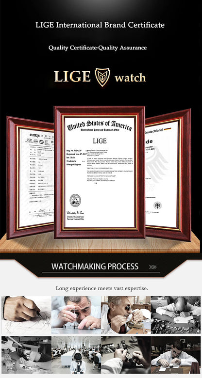 Foxbox 2025 Luxury Watches Men Creative Scrolling Beads Quartz Wristwatches Fashion Waterproof Magnetic Force Mens Watch Reloj