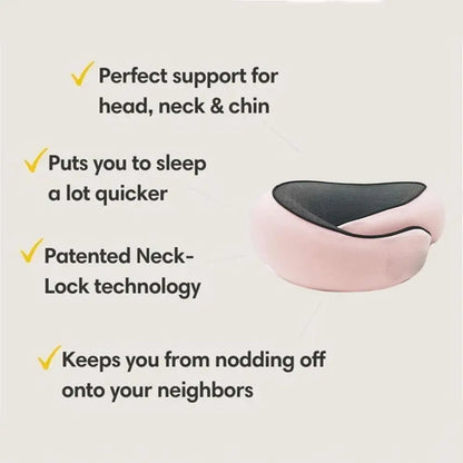 Memory Foam Neck Pillow Neck Support Pillow With Head Cushion Support Camping Neck Protect Soft Memory Foam Head Support