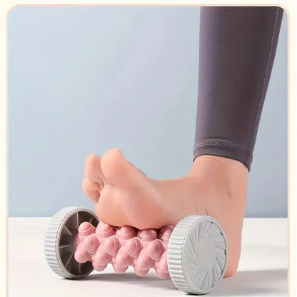Foot Massager Massage Roller Yoga Massage Ball Plantar Fascia Roller Muscle Relaxation Care Plastic Manual Foot Massager