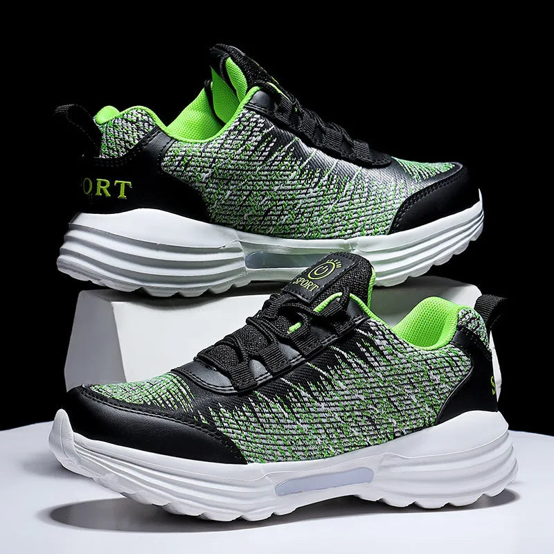 Men Fashion LED Shoes Light Up Sneakers USB Recharging Fiber OPTIC Cloth Elastic Sole Glowing Luminous Flashing Casual Shoes