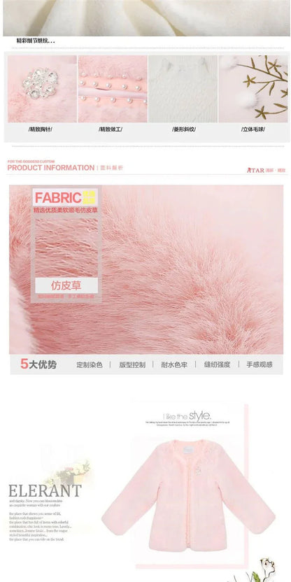 Jacket Women Faux Fur Coat Autumn And Winter Imitation Fur Short Coat Overcoat Women's Clothes Veste Femme