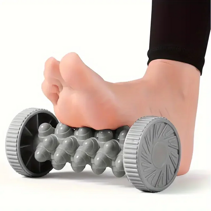 Foot Massager Massage Roller Yoga Massage Ball Plantar Fascia Roller Muscle Relaxation Care Plastic Manual Foot Massager