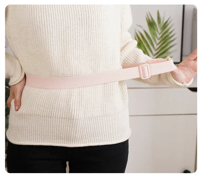 Menstrual Heating Pad Heated Massage Belt Menstrual Pain Relief Hot Compress Pad Abdominal Massage Period Warm Palace Belt