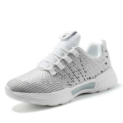 Men Fashion LED Shoes Light Up Sneakers USB Recharging Fiber OPTIC Cloth Elastic Sole Glowing Luminous Flashing Casual Shoes