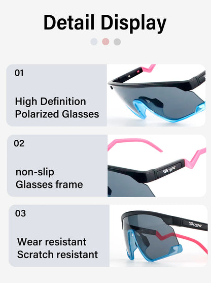 Outdoor Sport Sunglasses for Men Women Fashion Hiking Cycling Sun Glasses Goggles Male Shdes Anti Glare Mirror UV400